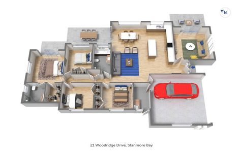 Photo of property in 21 Woodridge Drive, Stanmore Bay, Whangaparaoa, 0932