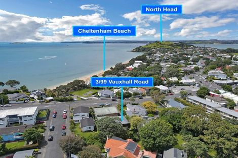 Photo of property in 3/99 Vauxhall Road, Devonport, Auckland, 0624