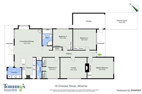 Photo of property in 19 Chelsea Street, Miramar, Wellington, 6022