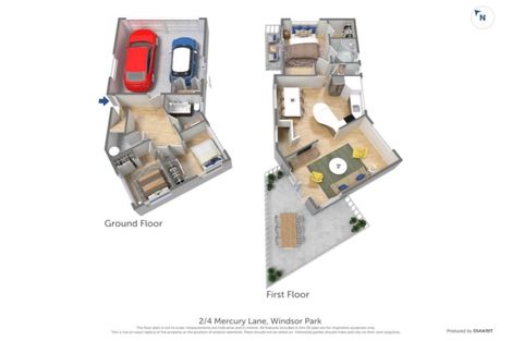 Photo of property in 2/4 Mercury Lane, Windsor Park, Auckland, 0632