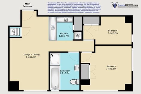 Photo of property in The Metropolis Apartments, 2914/1 Courthouse Lane, Auckland Central, Auckland, 1010