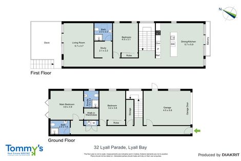 Photo of property in 32 Lyall Parade, Lyall Bay, Wellington, 6022