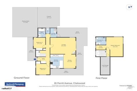 Photo of property in 81 Porritt Avenue, Chatswood, Auckland, 0626