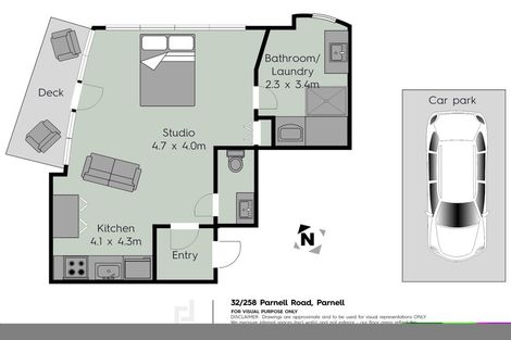 Photo of property in 32/258 Parnell Road, Parnell, Auckland, 1052