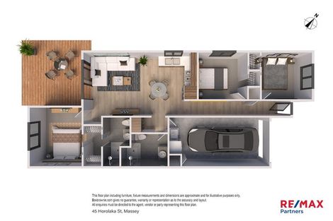 Photo of property in 45 Horokaka Street, Massey, Auckland, 0614