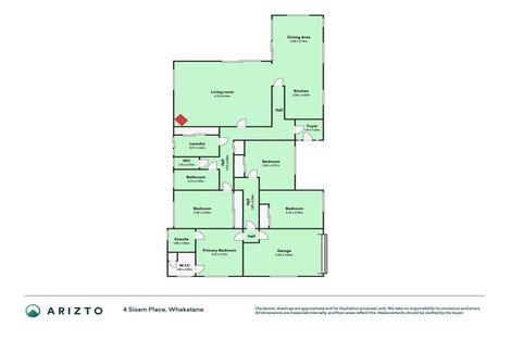 Photo of property in 4 Sisam Place, Whakatane, 3120