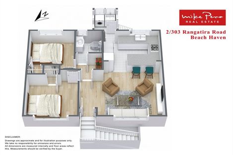 Photo of property in 2/303 Rangatira Road, Beach Haven, Auckland, 0626