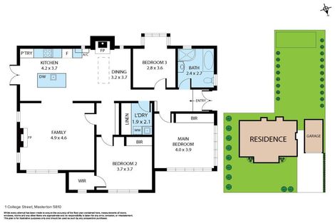 Photo of property in 1 College Street, Masterton, 5810