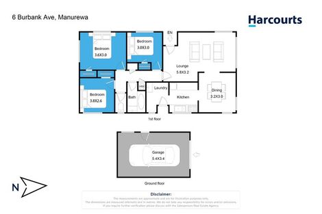 Photo of property in 6 Burbank Avenue, Manurewa, Auckland, 2102