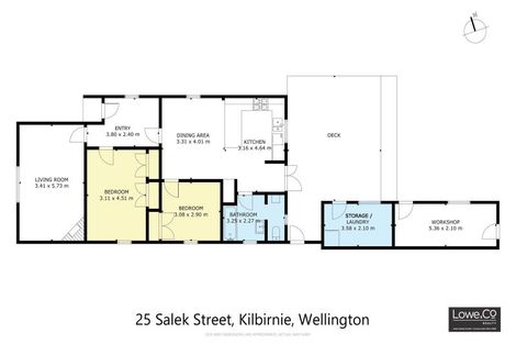 Photo of property in 25 Salek Street, Kilbirnie, Wellington, 6022