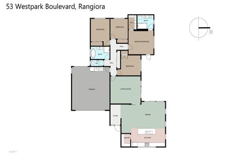 Photo of property in 53 Westpark Boulevard, Rangiora, 7400