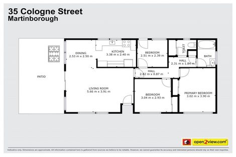 Photo of property in 35 Cologne Street, Martinborough, 5711