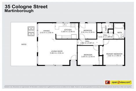 Photo of property in 35 Cologne Street, Martinborough, 5711