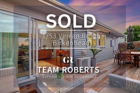Photo of property in 1/53 Verran Road, Birkenhead, Auckland, 0626