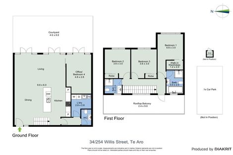 Photo of property in Augusta Apartments, 34/254 Willis Street, Te Aro, Wellington, 6011