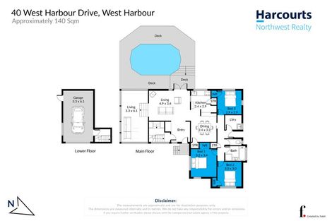 Photo of property in 40 West Harbour Drive, West Harbour, Auckland, 0618