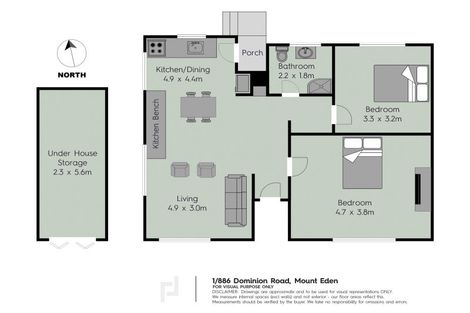 Photo of property in 1/886 Dominion Road, Mount Eden, Auckland, 1041
