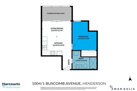 Photo of property in 1004/1 Buscomb Avenue, Henderson, Auckland, 0610