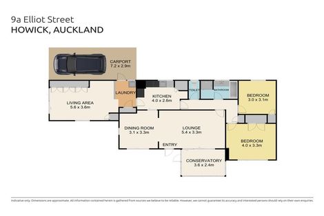 Photo of property in 2/9a Elliot Street, Howick, Auckland, 2014