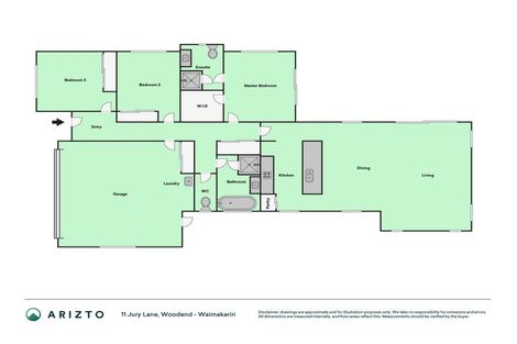 Photo of property in 11 Jury Lane, Woodend, 7610