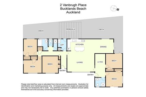 Photo of property in 2 Vanbrugh Place, Bucklands Beach, Auckland, 2014