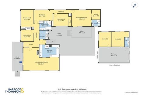 Photo of property in 114 Racecourse Road, Waiuku, 2123