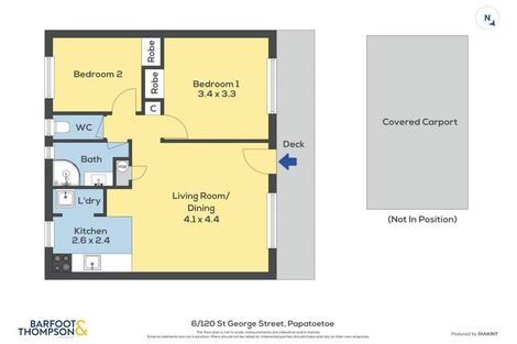 Photo of property in 6/120 Saint George Street, Papatoetoe, Auckland, 2025