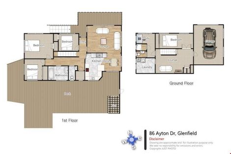 Photo of property in 86 Ayton Drive, Totara Vale, Auckland, 0629