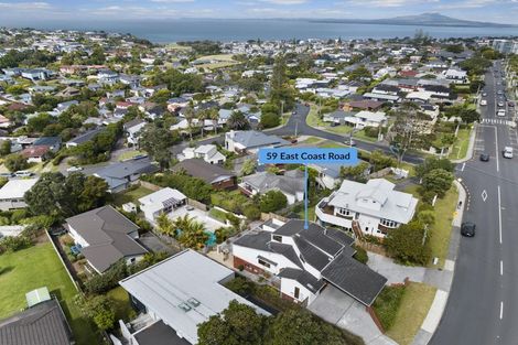 Photo of property in 59 East Coast Road, Castor Bay, Auckland, 0620