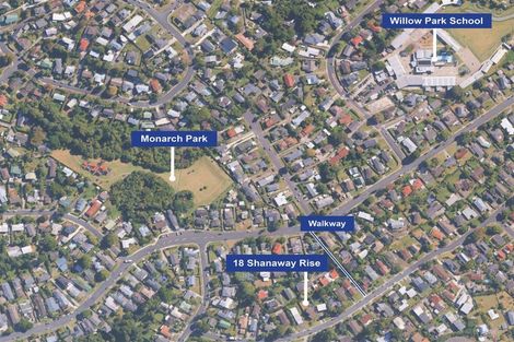 Photo of property in 18 Shanaway Rise, Hillcrest, Auckland, 0627