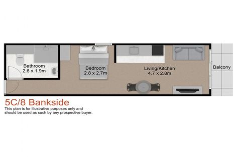 Photo of property in Waldorf Bankside Apartments, 5c/8 Bankside Street, Auckland Central, Auckland, 1010