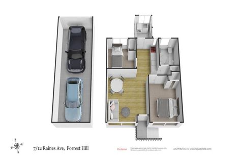 Photo of property in 7/12 Raines Avenue, Forrest Hill, Auckland, 0620