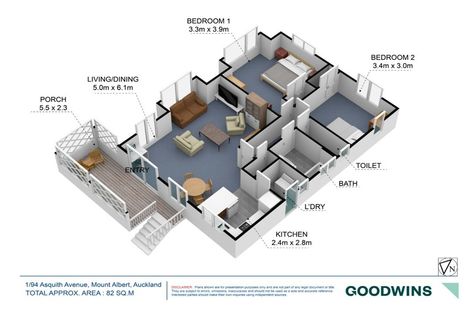 Photo of property in 1/94 Asquith Avenue, Mount Albert, Auckland, 1025