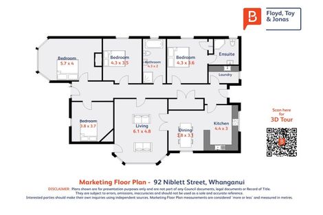 Photo of property in 92 Niblett Street, Whanganui, 4500