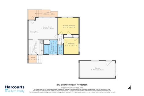 Photo of property in 2/219 Swanson Road, Henderson, Auckland, 0610