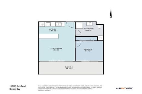 Photo of property in 203/25 Bute Road, Browns Bay, Auckland, 0630