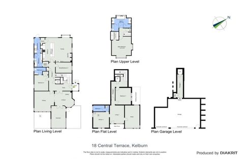 Photo of property in 18 Central Terrace, Kelburn, Wellington, 6012
