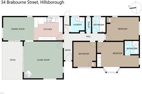 Photo of property in 34 Brabourne Street, Hillsborough, Christchurch, 8022