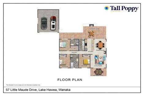 Photo of property in 57 Little Maude Drive, Lake Hawea, Wanaka, 9382