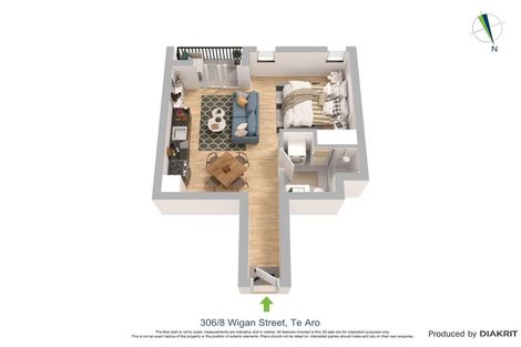 Photo of property in 306/8 Wigan Street, Te Aro, Wellington, 6011