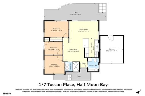 Photo of property in 1/7 Tuscan Place, Half Moon Bay, Auckland, 2012