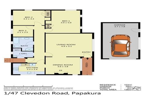 Photo of property in 1/47 Clevedon Road, Papakura, 2110