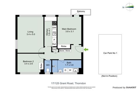 Photo of property in 31/125 Grant Road, Thorndon, Wellington, 6011