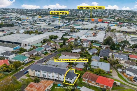 Photo of property in 7/66 Bruce Road, Glenfield, Auckland, 0629