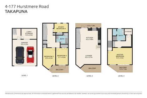 Photo of property in 4/177 Hurstmere Road, Takapuna, Auckland, 0622