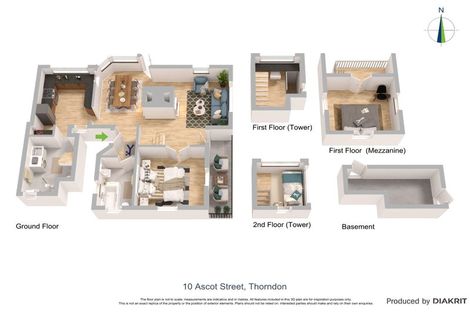 Photo of property in 10 Ascot Street, Thorndon, Wellington, 6011