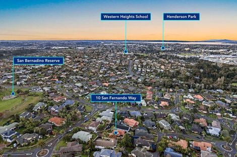 Photo of property in 10 San Fernando Way, Henderson, Auckland, 0612