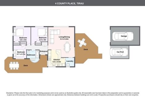 Photo of property in 4 County Place, Tirau, 3410