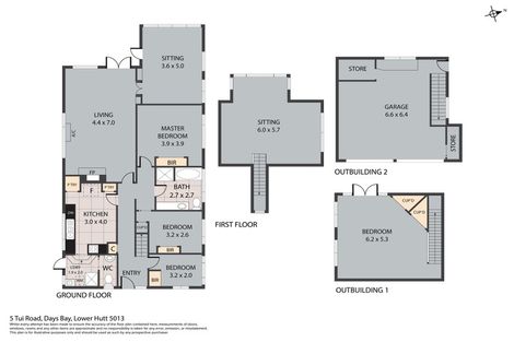 Photo of property in 5 Tui Road, Days Bay, Lower Hutt, 5013