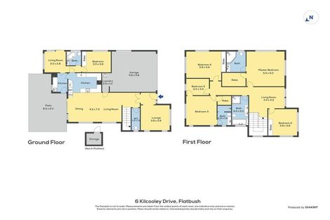 Photo of property in 6 Kilcooley Road, Flat Bush, Auckland, 2019